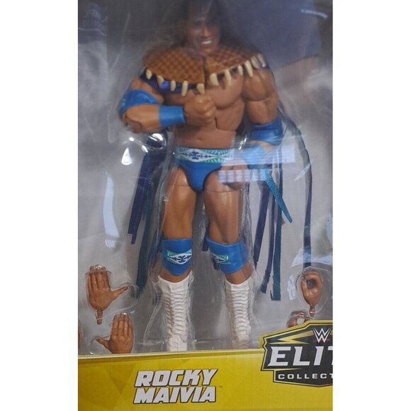 WWE Elite Collection Action Figures Hulk Hogan Rocky Maivia "Stone Cold" Steve A - Picture 4 of 12